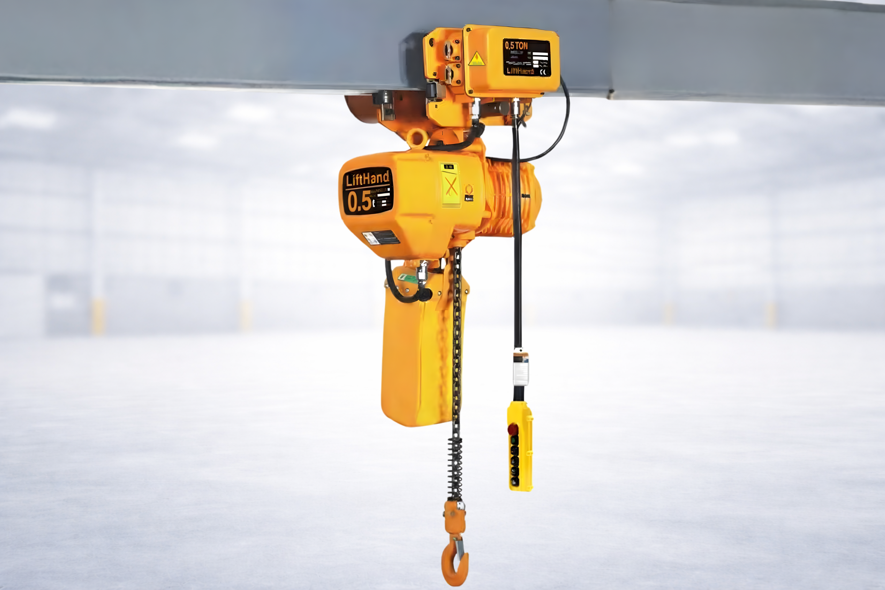 500 Kg Monoray 4 Hareketli Zincirli Vinç